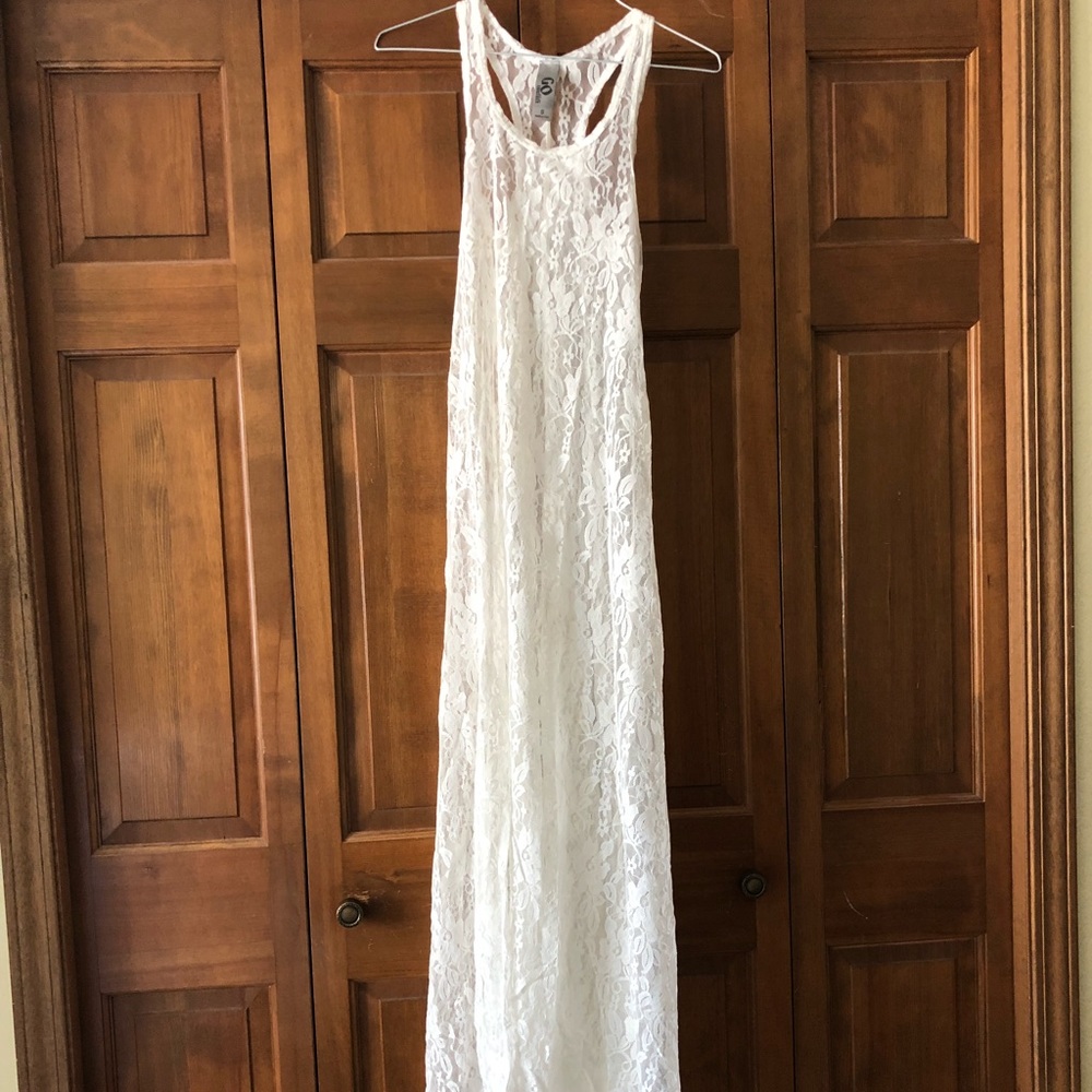 Long, Lace Swimsuit Cover-Up